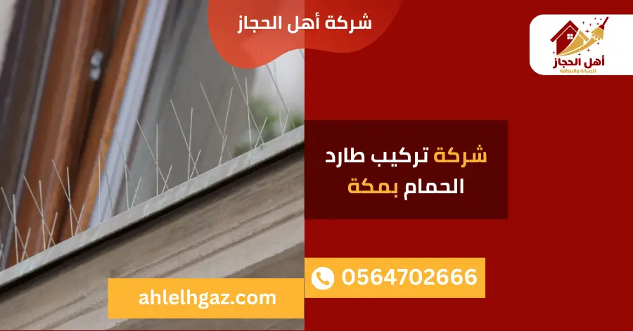 شركة تركيب طارد الحمام بمكة